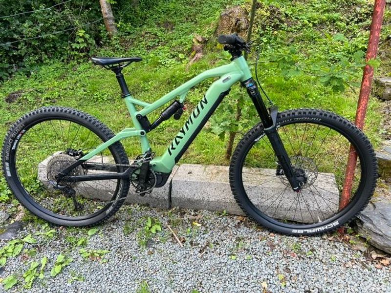Used Raymon Trailray 170 2025 2025 Mountainbike, Green — image 2 of 9