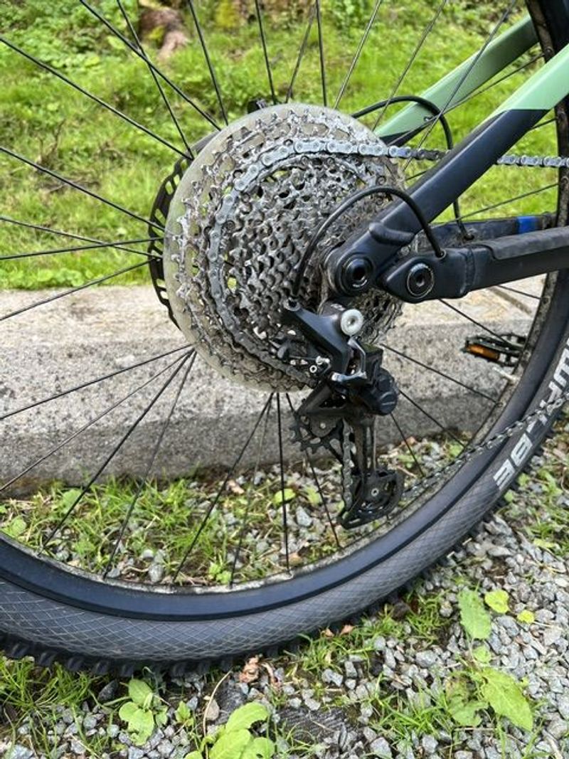 Used Raymon Trailray 170 2025 2025 Mountainbike, Green — image 7 of 9