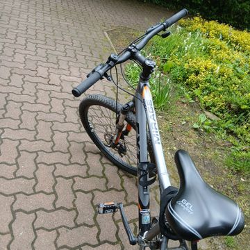 Used Exte Custom Shimano Acera 2018 Mountainbike, Light Gray — image 4 of 5