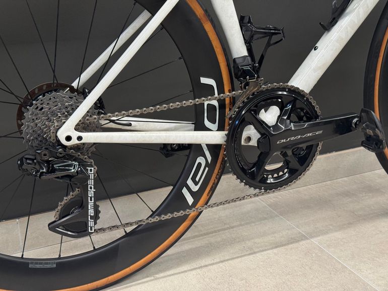 Used Swork Swork Custom Shimano Dura Ace Di2 2024 Road & Gravel, White — image 3 of 7