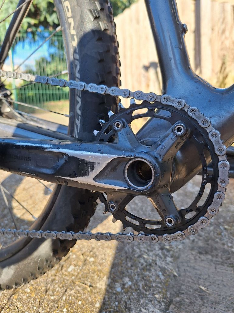 Used Orbea Alma Shimano SLX 2021 Mountainbike, Hellgrau — image 7 of 9
