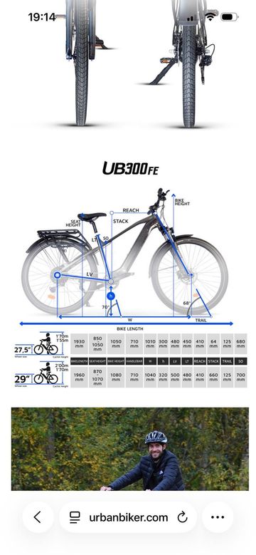 Used Urbanbiker Custom Shimano CUES 2025 Urban, Light Gray — image 5 of 7