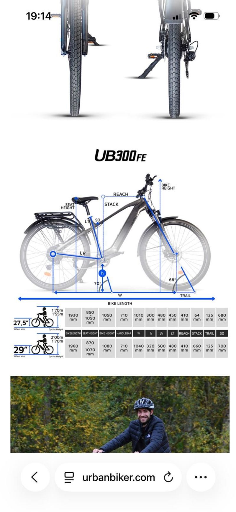 Used Urbanbiker Custom Shimano CUES 2025 Urban, Light Gray — image 5 of 7