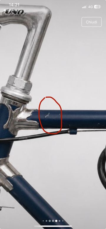 Used Vintage Custom Campagnolo Veloce 2010 Road & Gravel, Blue — image 6 of 8