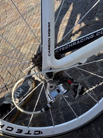 Used Bici personalizzata Custom SRAM Red 2019 Road & Gravel, White — image 4 of 7
