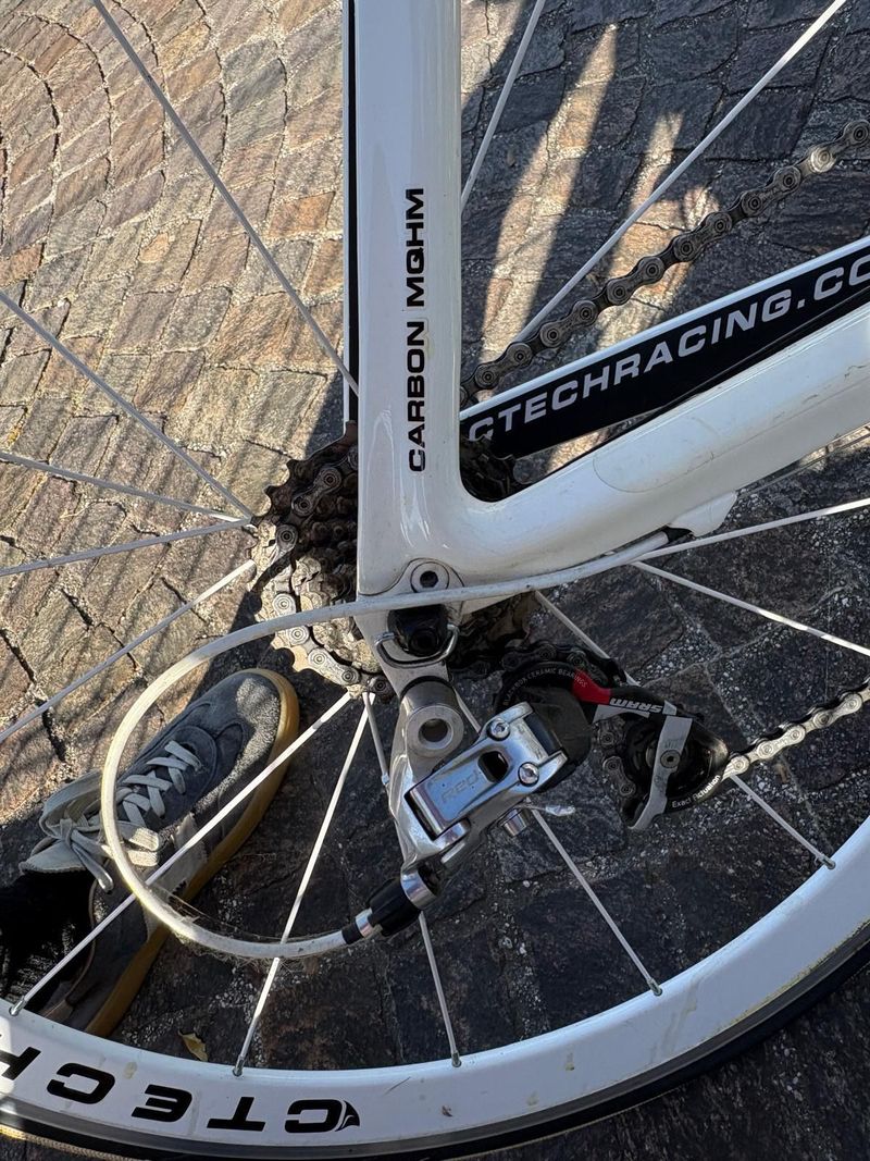 Used Bici personalizzata Custom SRAM Red 2019 Road & Gravel, White — image 4 of 7