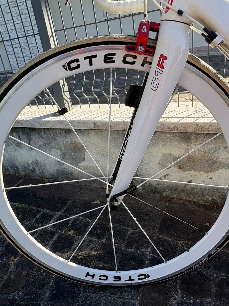 Used Bici personalizzata Custom SRAM Red 2019 Road & Gravel, White — image 2 of 7