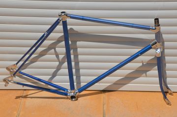 Brugt Alan Vintage Alan Super Record Road Bike Frame And Fork Set Made From Aluminum Tubing. Frameset 1978 Road & Gravel