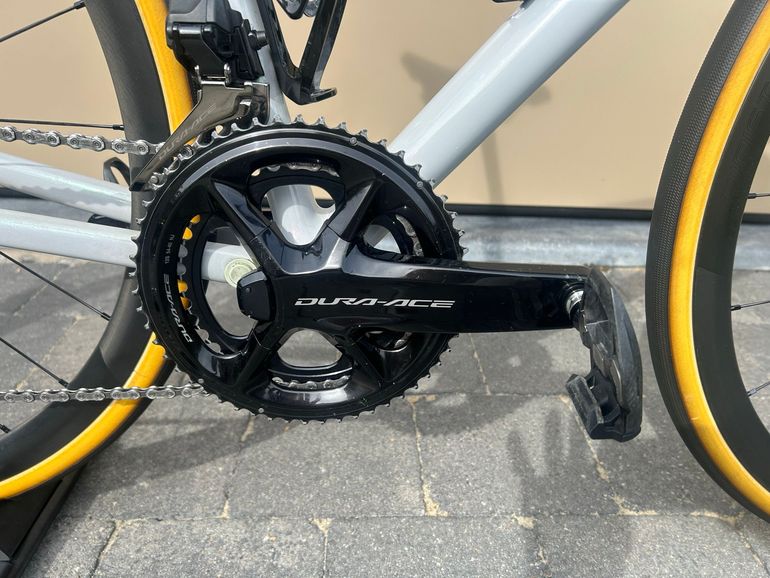 Used Specialized Aethos Shimano Dura Ace Di2 2024 Road & Gravel, Light Gray — image 6 of 6