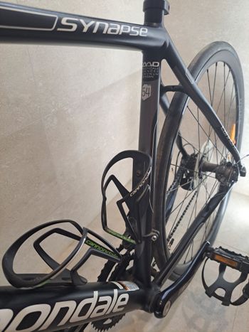 Used Cannondale 16 Cannondale SYNAPSE DISC 105 C 2016 Road & Gravel, Schwarz — image 5 of 8