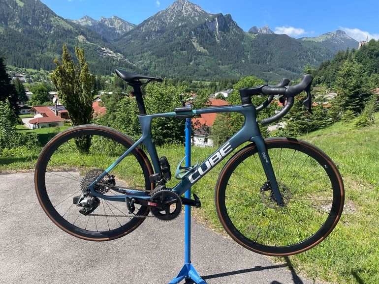 Used CUBE AXIAL WS C:62 SLX 2022 2022 Road & Gravel, Blue — image 1 of 8