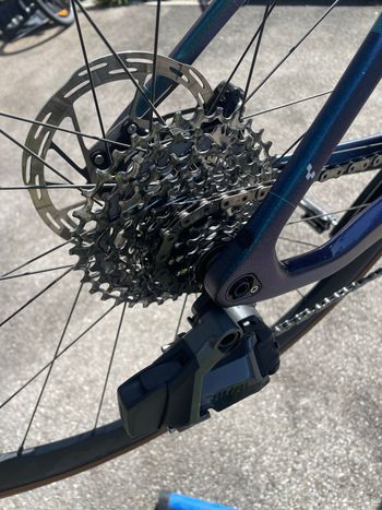 Used CUBE AXIAL WS C:62 SLX 2022 2022 Road & Gravel, Blue — image 6 of 8