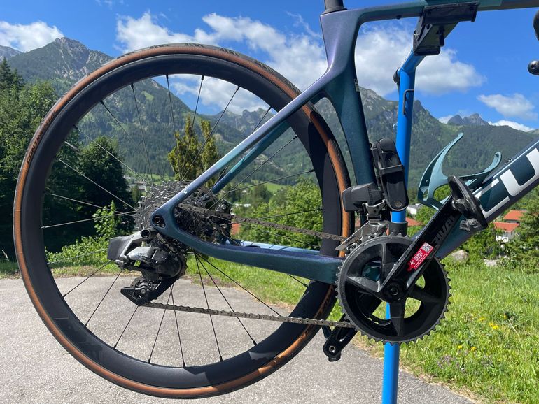 Used CUBE AXIAL WS C:62 SLX 2022 2022 Road & Gravel, Blue — image 3 of 8