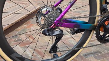 Allez sprint Custom Shimano Ultegra Di2 2024 Road & Gravel usato, Viola — immagine 7 di 8