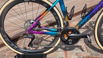 Allez sprint Custom Shimano Ultegra Di2 2024 Road & Gravel usato, Viola — immagine 6 di 8