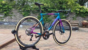 Allez sprint Custom Shimano Ultegra Di2 2024 Road & Gravel usato, Viola — immagine 5 di 8
