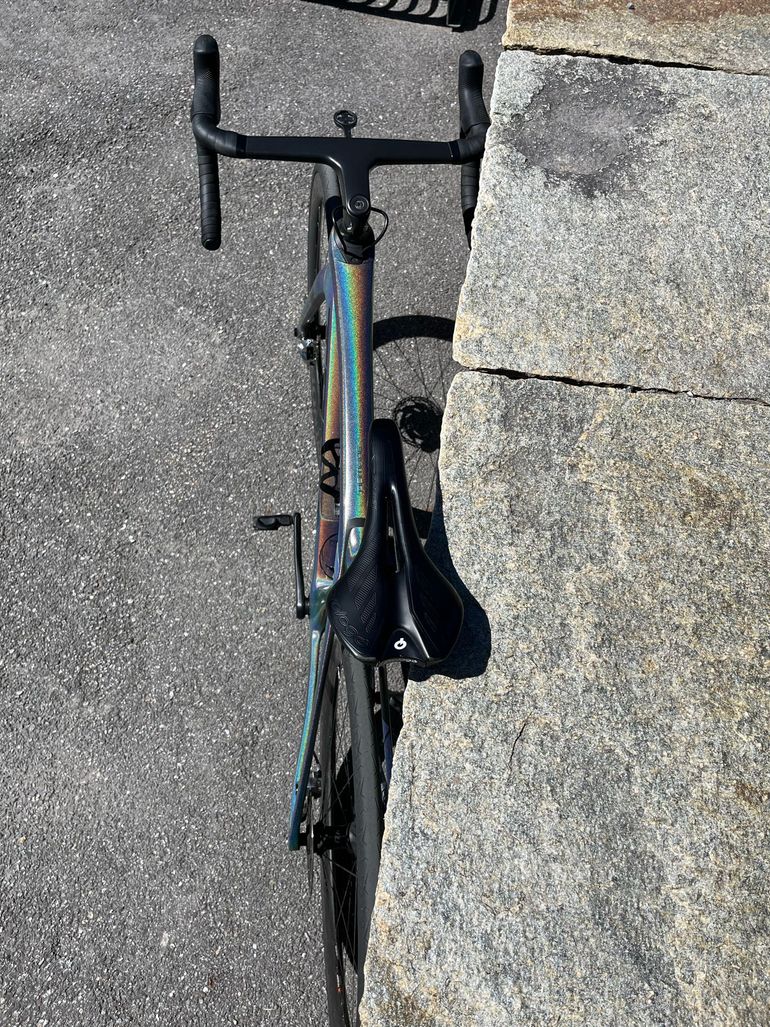 Used Trek Domane SLR 9 eTap 2021 2021 Road & Gravel, Light Gray — image 4 of 10