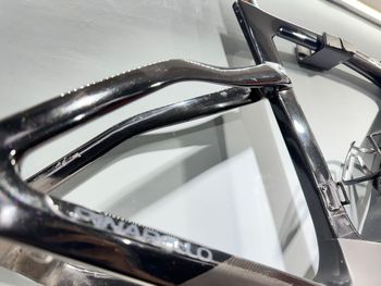 Used Pinarello DOGMA F DURA ACE Di2 Disc 2023 Frameset 2023 Road & Gravel, Black — image 6 of 17