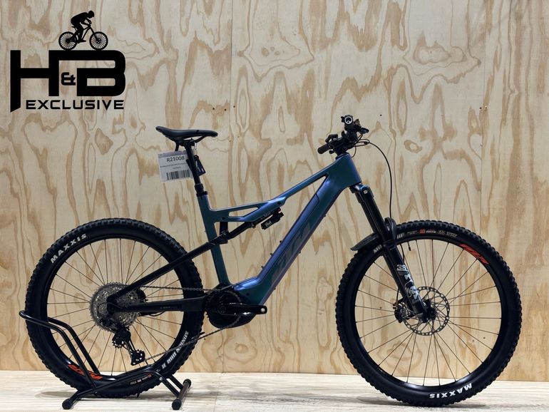 Used KTM Macina Prowler Master Carbon Shimano XT 2023 Mountainbike, Blue — image 1 of 15