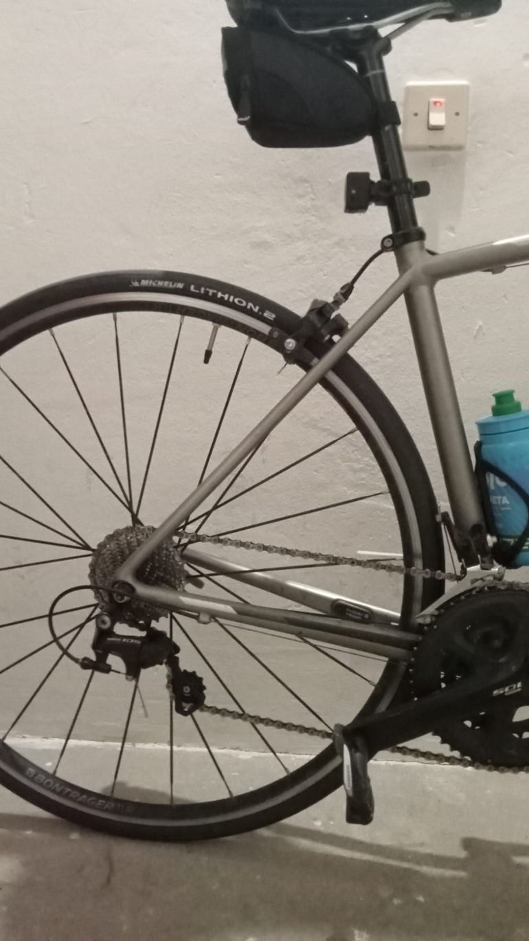 Used Trek Émonda ALR 5 2018 2018 Road & Gravel, Light Gray — image 3 of 6
