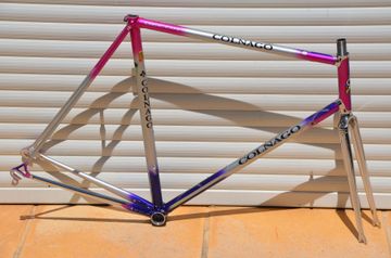 Brugt Colnago Vintage Colnago Decor Road Bike Frame And Fork Made From Columbus Brain Steel Tubing. Frameset 1993 Road & Gravel