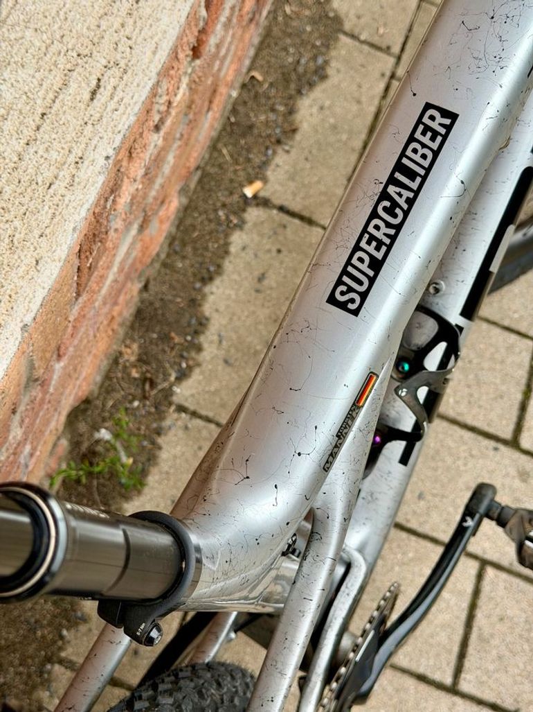 Used Trek Supercaliber SLR 9.9 XX AXS Gen 2 2024 2024 Mountainbike, Light Gray, 29 — image 13 of 19