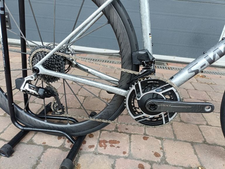 Used Specialized S-Works Aethos 2 - SRAM RED AXS 2026 2026 Road & Gravel, Gris claro — image 3 of 6