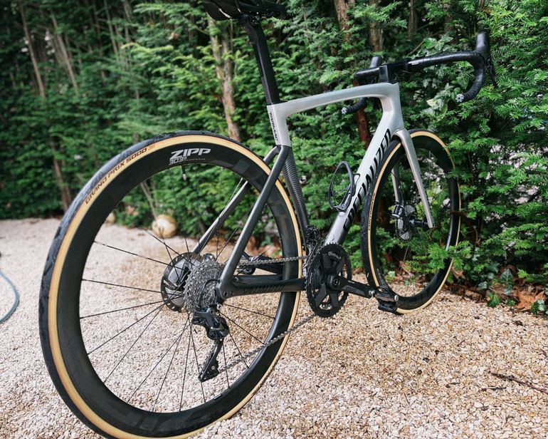 Used Specialized Tarmac SL7 Expert 2021 2021 Road & Gravel, Light Gray — image 4 of 4