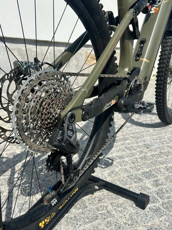 Used CUBE STEREO HYBRID ONE77 HPC, TM 2025 2025 Mountainbike, Green, 29, 27.5 — image 3 of 10