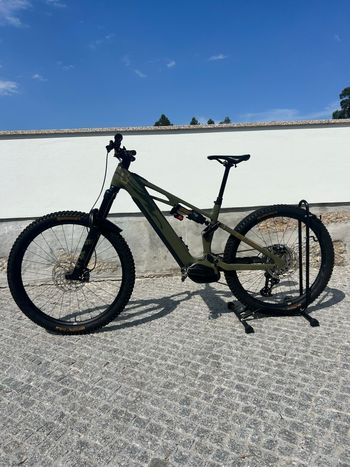Used CUBE STEREO HYBRID ONE77 HPC, TM 2025 2025 Mountainbike, Green, 29, 27.5 — image 2 of 10