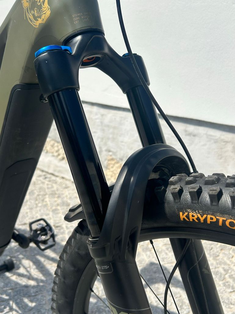 Used CUBE STEREO HYBRID ONE77 HPC, TM 2025 2025 Mountainbike, Green, 29, 27.5 — image 6 of 10