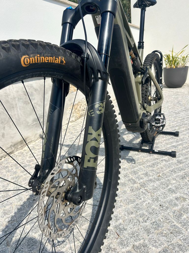 Used CUBE STEREO HYBRID ONE77 HPC, TM 2025 2025 Mountainbike, Green, 29, 27.5 — image 7 of 10