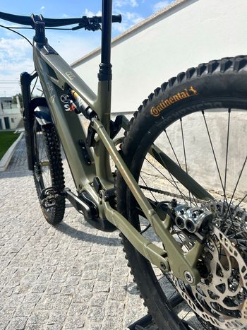 Used CUBE STEREO HYBRID ONE77 HPC, TM 2025 2025 Mountainbike, Green, 29, 27.5 — image 9 of 10