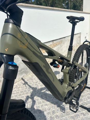 Used CUBE STEREO HYBRID ONE77 HPC, TM 2025 2025 Mountainbike, Green, 29, 27.5 — image 10 of 10