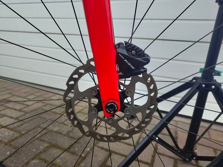Used Rose PRO SL DISC 105 2023 2023 Road & Gravel, Red — image 12 of 16