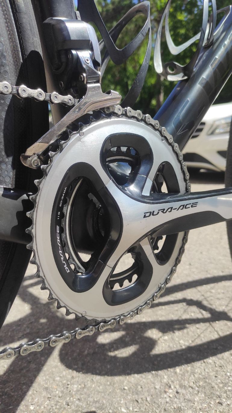 Specialized Tarmac Shimano Dura Ace Di2 2015 Road & Gravel usato, Nero — immagine 5 di 8