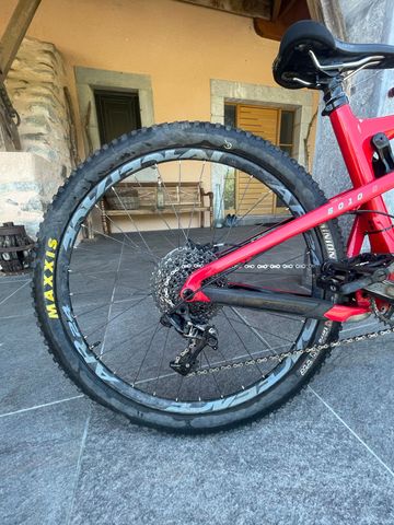 Used Santa Cruz 5010 C S 2017 2017 Mountainbike, Red, 27.5 — image 11 of 15