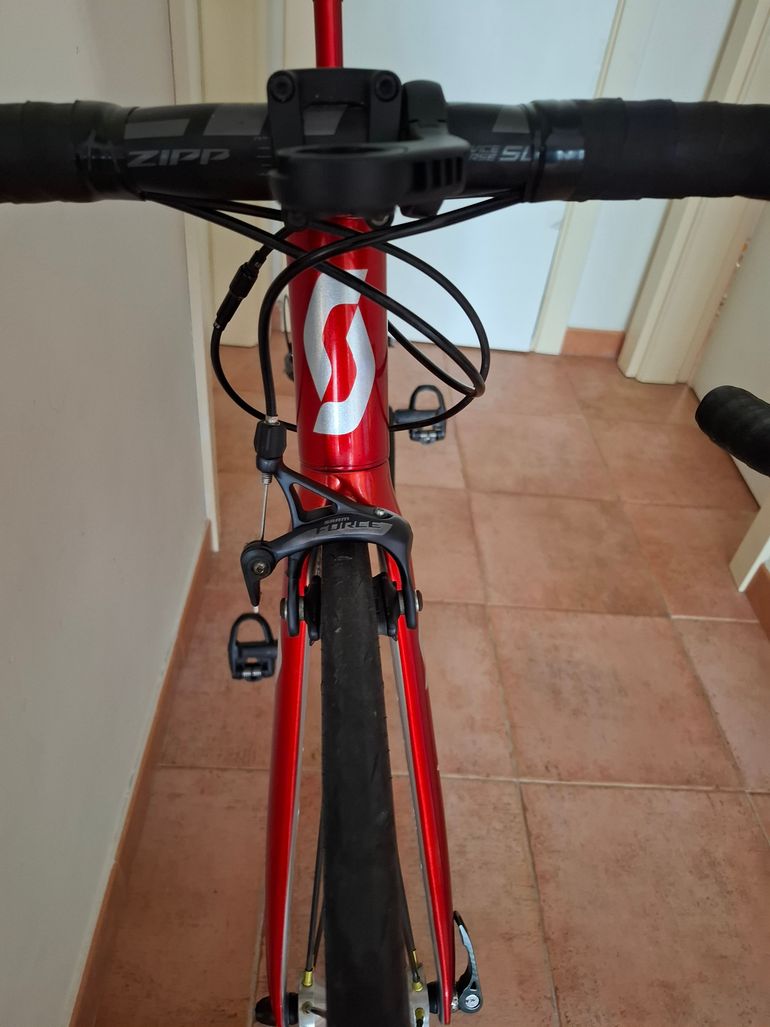 Scott Addict 2013 Road & Gravel de segunda mano, Rojo — imagen 5 de 6