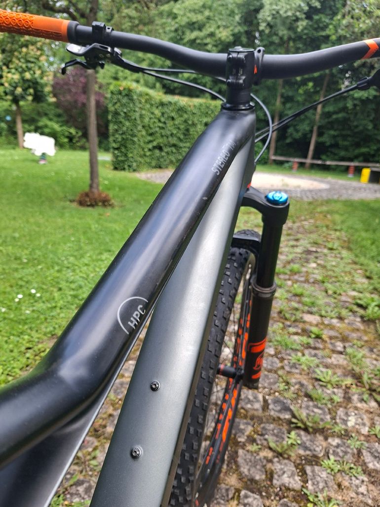 Used CUBE STEREO 120 HPC TM 29 2021 2021 Mountainbike, Light Gray, 29 — image 13 of 15