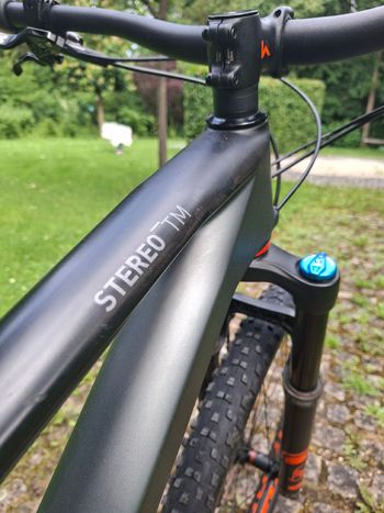 Used CUBE STEREO 120 HPC TM 29 2021 2021 Mountainbike, Light Gray, 29 — image 12 of 15