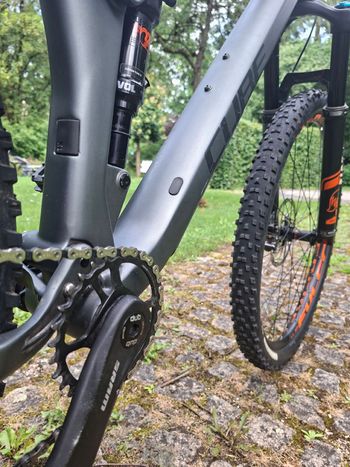 Used CUBE STEREO 120 HPC TM 29 2021 2021 Mountainbike, Light Gray, 29 — image 3 of 15