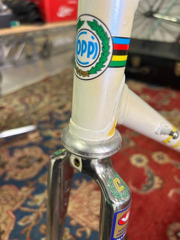Brugt Coppi Campionissimo Fiorelli Columbus Frameset 1984 Road & Gravel — billede 6 af 16