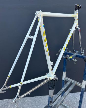 Used Coppi Campionissimo Fiorelli Columbus Frameset 1984 Road & Gravel, White — image 11 of 16