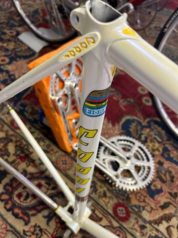 Brugt Coppi Campionissimo Fiorelli Columbus Frameset 1984 Road & Gravel — billede 3 af 16