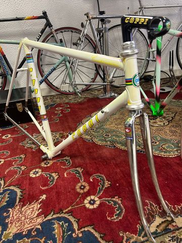 Brugt Coppi Campionissimo Fiorelli Columbus Frameset 1984 Road & Gravel — billede 7 af 16