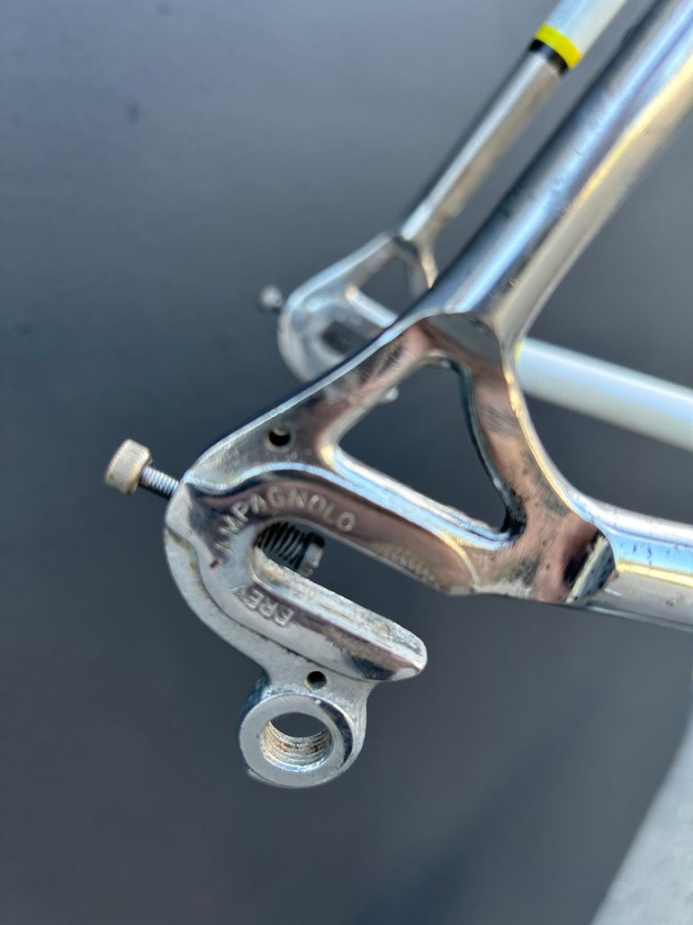 Used Coppi Campionissimo Fiorelli Columbus Frameset 1984 Road & Gravel, White — image 12 of 16