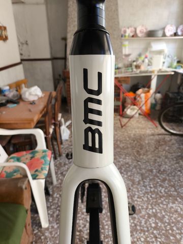 Gebrauchtes BMC Teammachine SLR02 DISC ONE 2019 Frameset 2019 Road & Gravel, Weiß — Bild 5 von 14