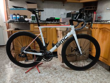 Gebrauchtes BMC Teammachine SLR02 DISC ONE 2019 Frameset 2019 Road & Gravel, Weiß — Bild 1 von 14