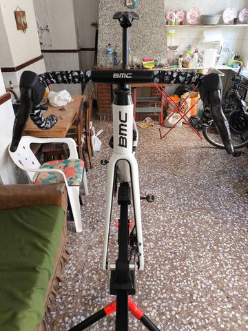 Gebrauchtes BMC Teammachine SLR02 DISC ONE 2019 Frameset 2019 Road & Gravel, Weiß — Bild 4 von 14