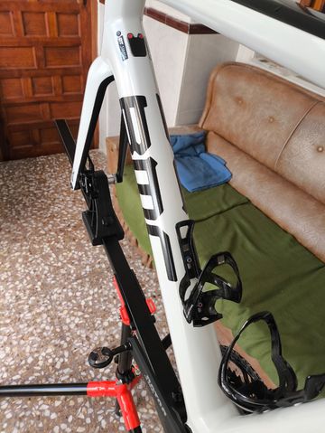 Gebrauchtes BMC Teammachine SLR02 DISC ONE 2019 Frameset 2019 Road & Gravel, Weiß — Bild 12 von 14
